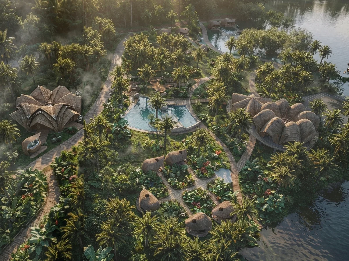 Vista aérea, Proyecto Integral Lago Valencia