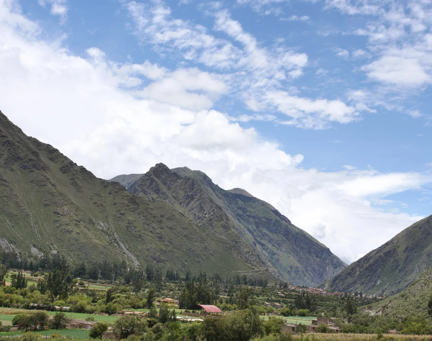 Valle Sagrado desde Ollantaytambo